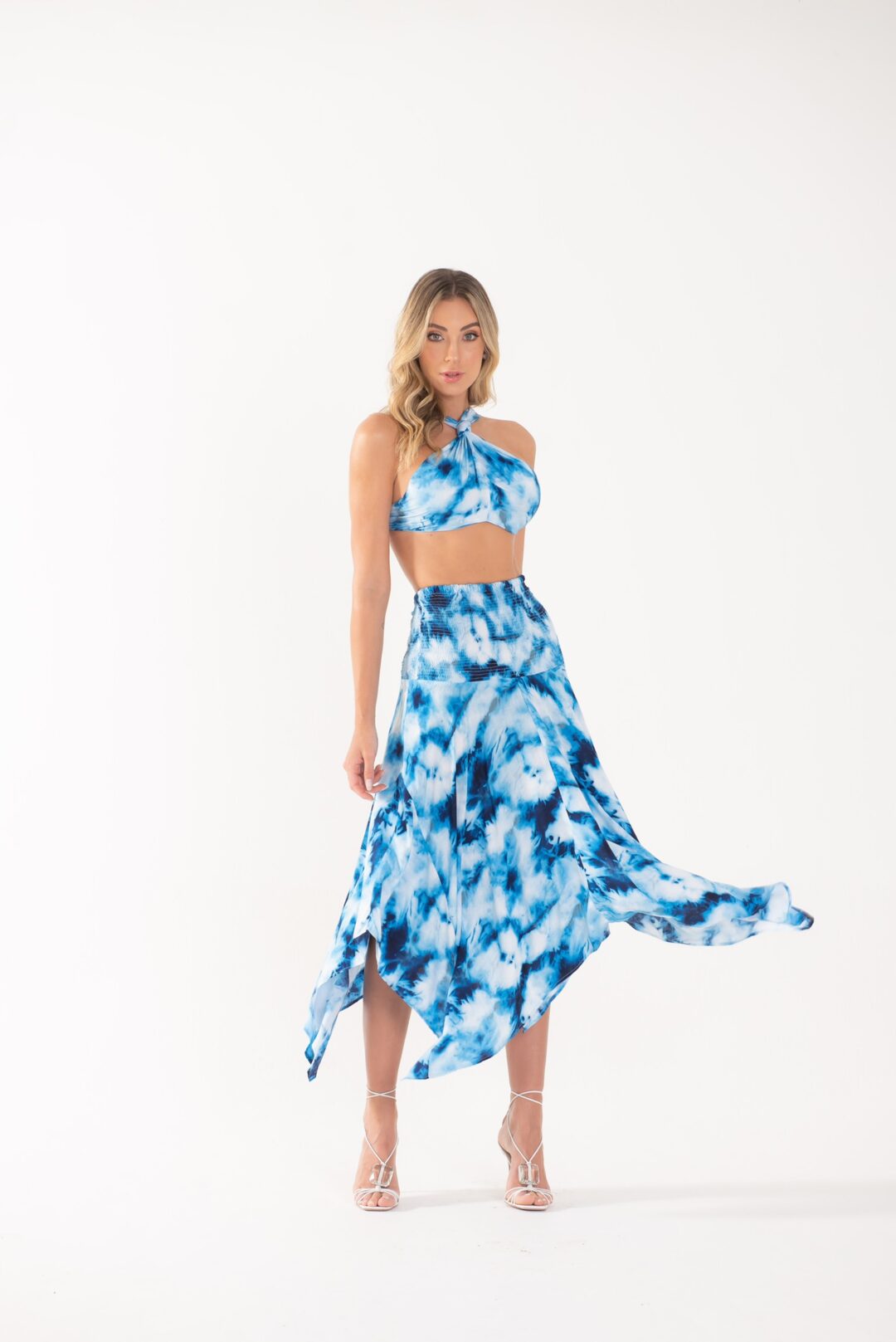 Conjunto tie dye oceano