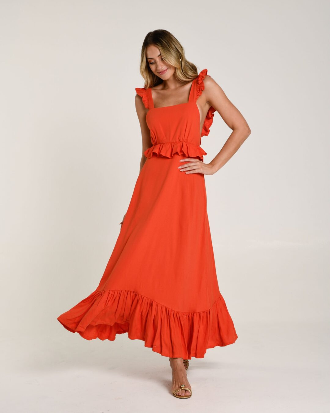 Vestido longo Karina