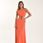 Vestido longo calamansi