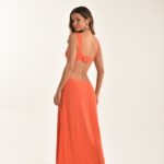 Vestido longo calamansi