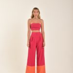 Conjunto alfaiataria pink Linda