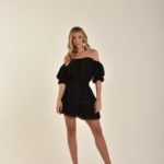vestido curto babados Ana