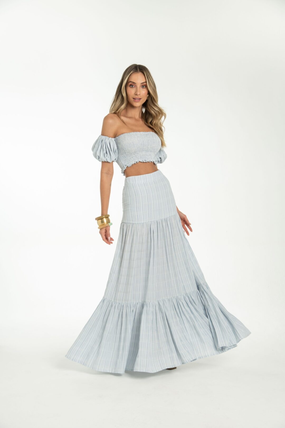 Conjunto Lorena azul céu
