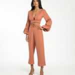 blusa ocre