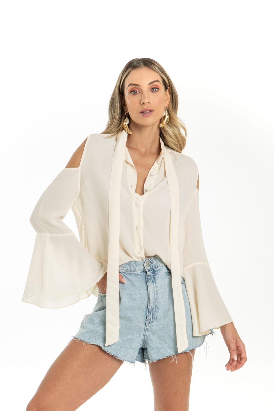 Camisa Maitê off white