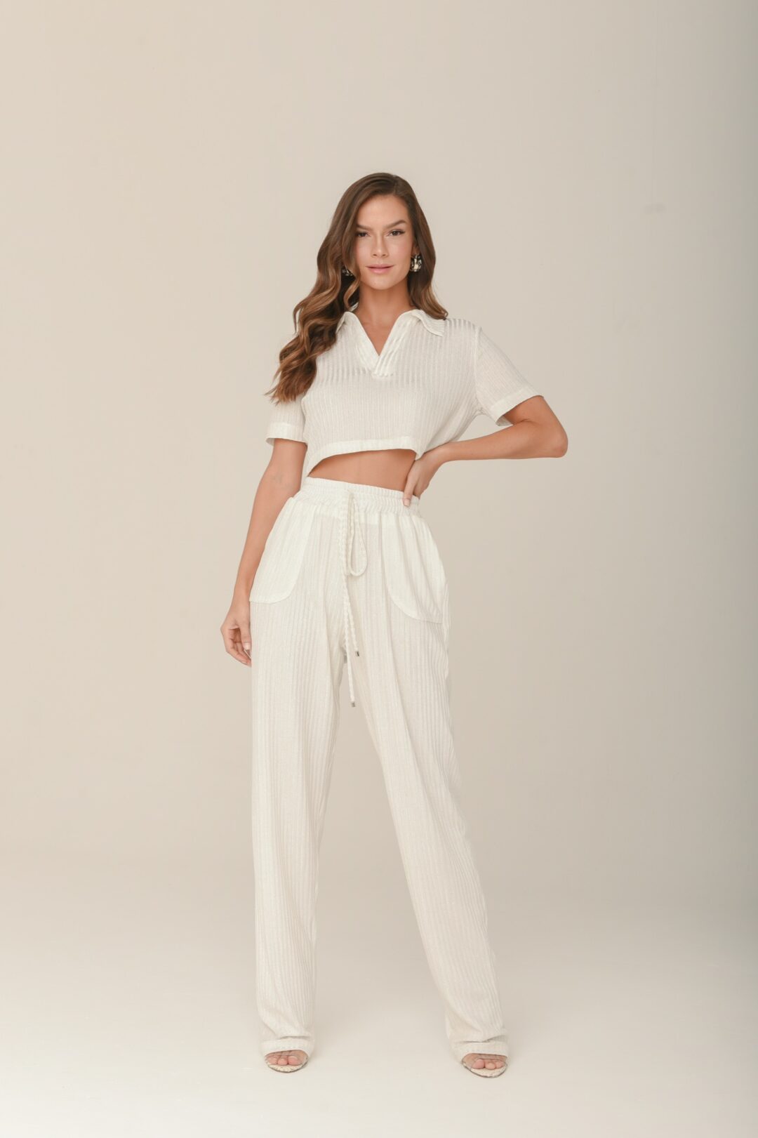 conjunto esportivo Lurex