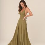 vestido longo Olivia