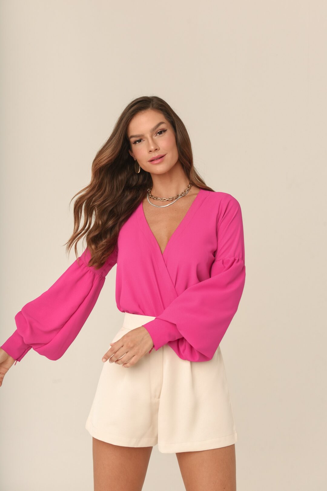Body crepe pink