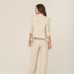 Conjunto linho natural Catarina