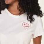 T-shirt bordada Best MOM