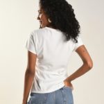 T-shirt bordada Best MOM