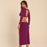 Vestido tricot deserto