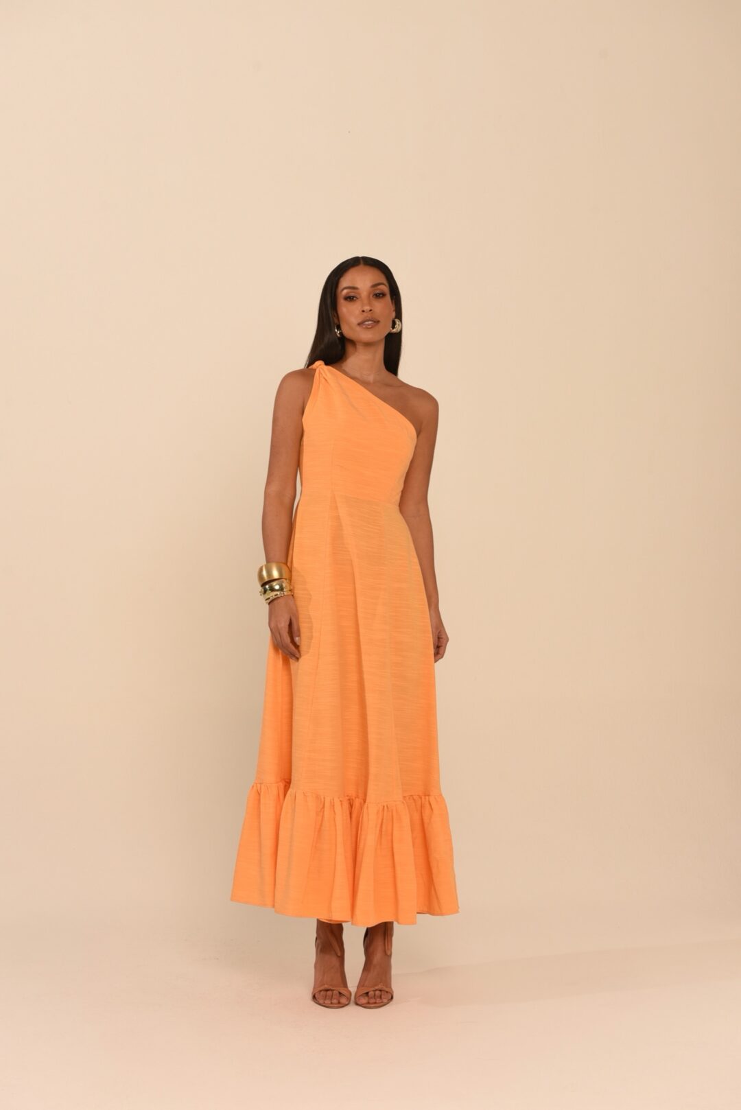 Vestido laranja Pietra