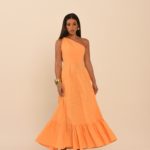 Vestido laranja Pietra