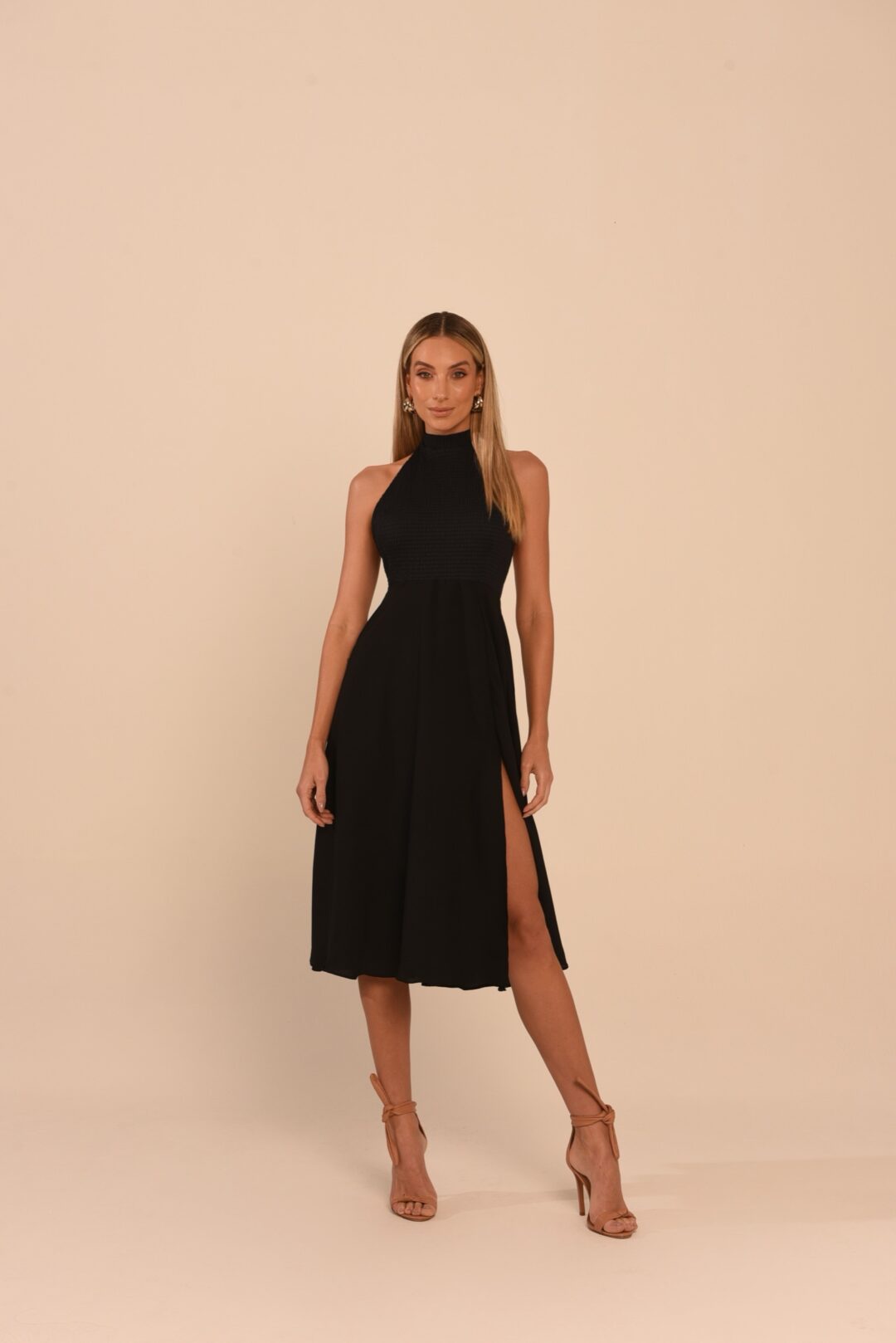 vestido frente única Celine