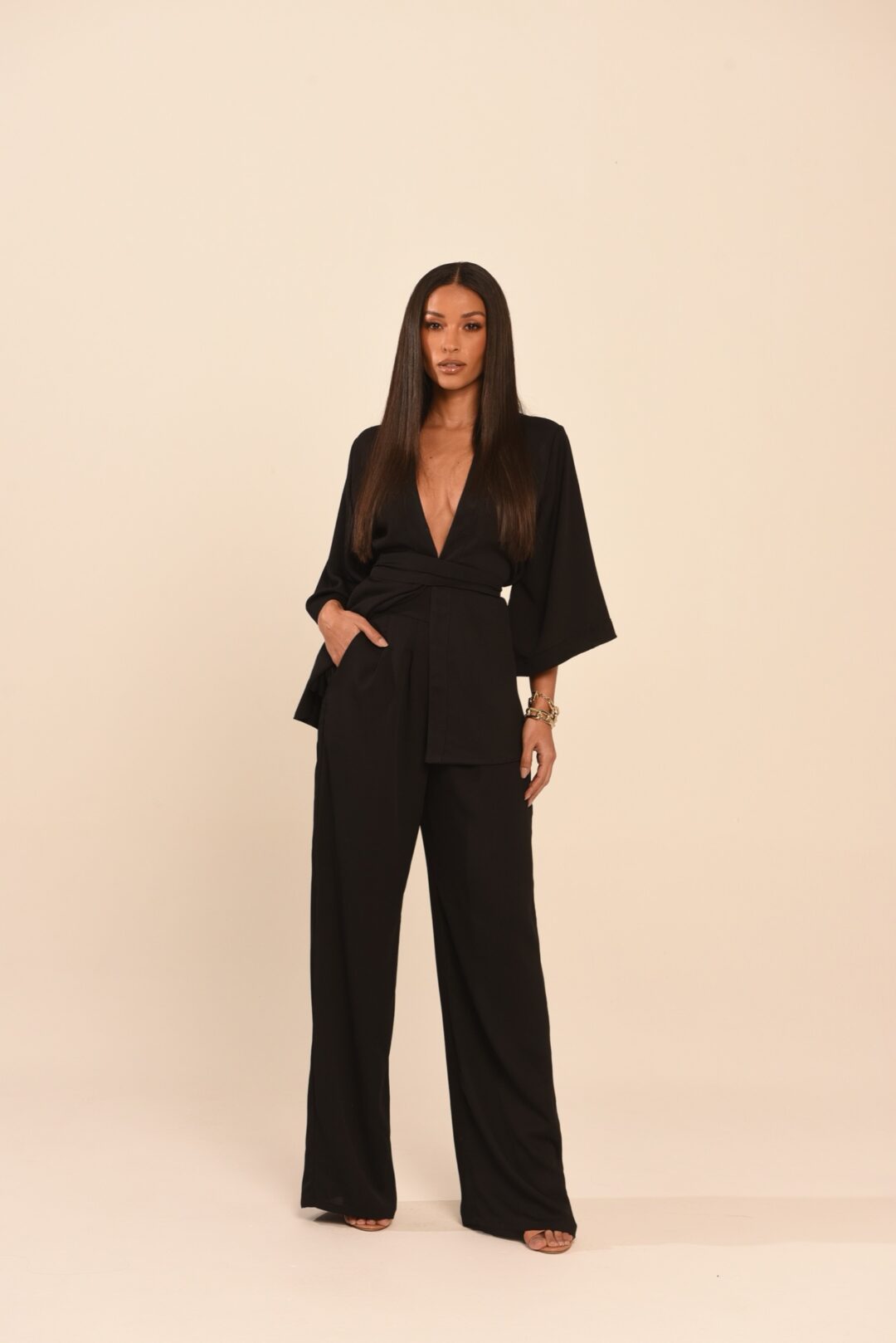 conjunto preto kimono charlotte