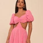 vestido rosa Serena