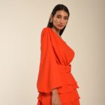 vestido babados amanhecer
