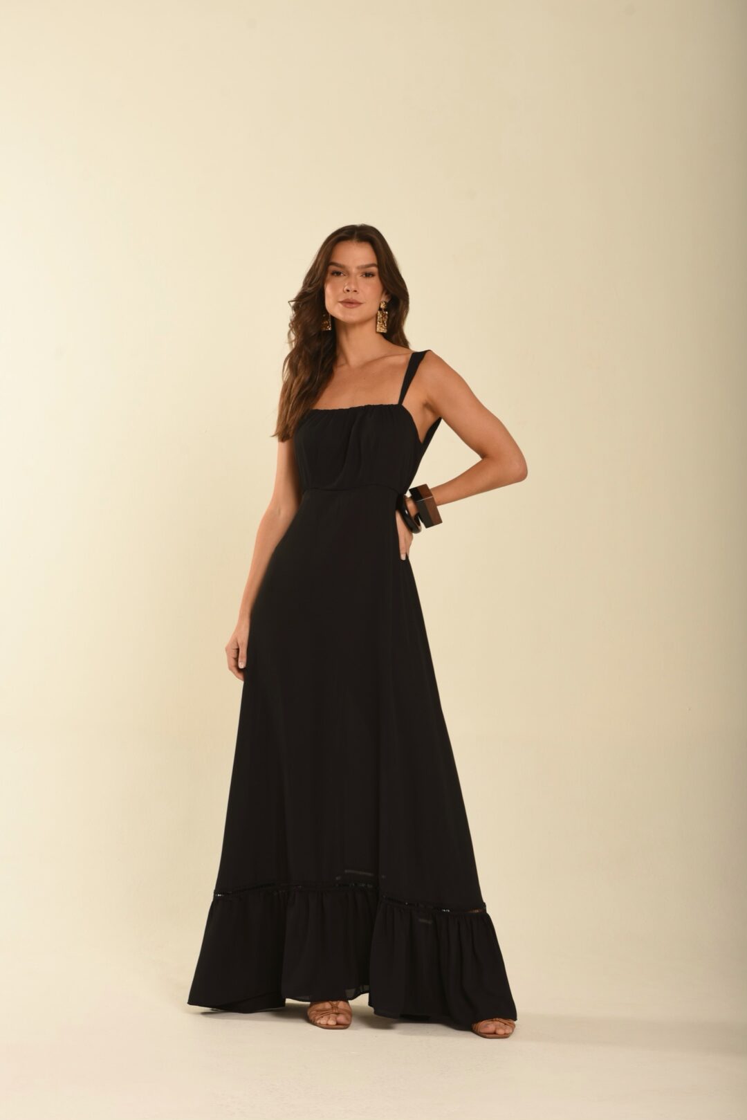 vestido longo Maria