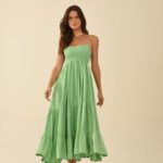 Vestido verde borogodó
