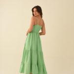 Vestido verde borogodó