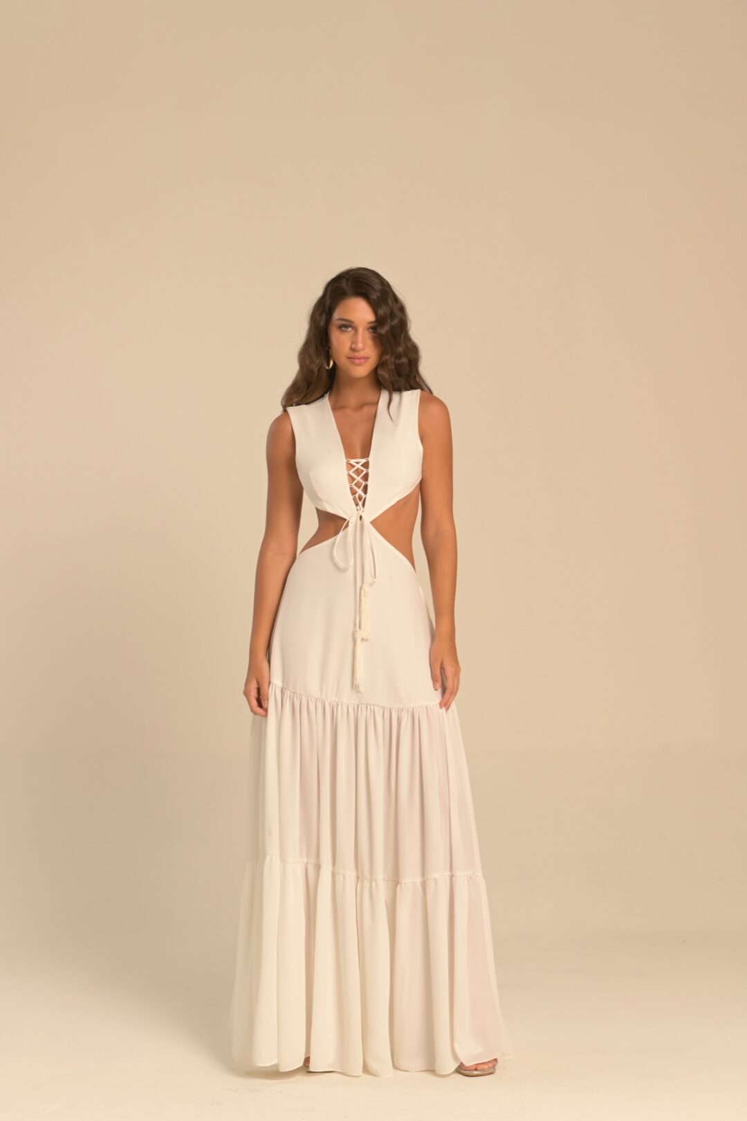 vestido longo Taípe