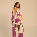 conjunto estampado orquídea brasileira