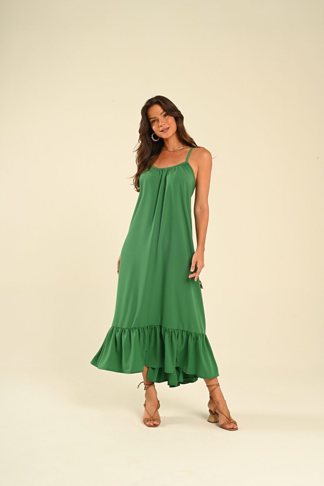 vestido longo bananeira
