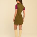 vestido polo bicolor Kate