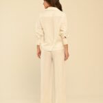 conjunto calça e camisa de linho Victoria