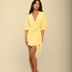 vestido manteiga Brigitte