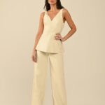 conjunto calça e blusa courino off lavínia