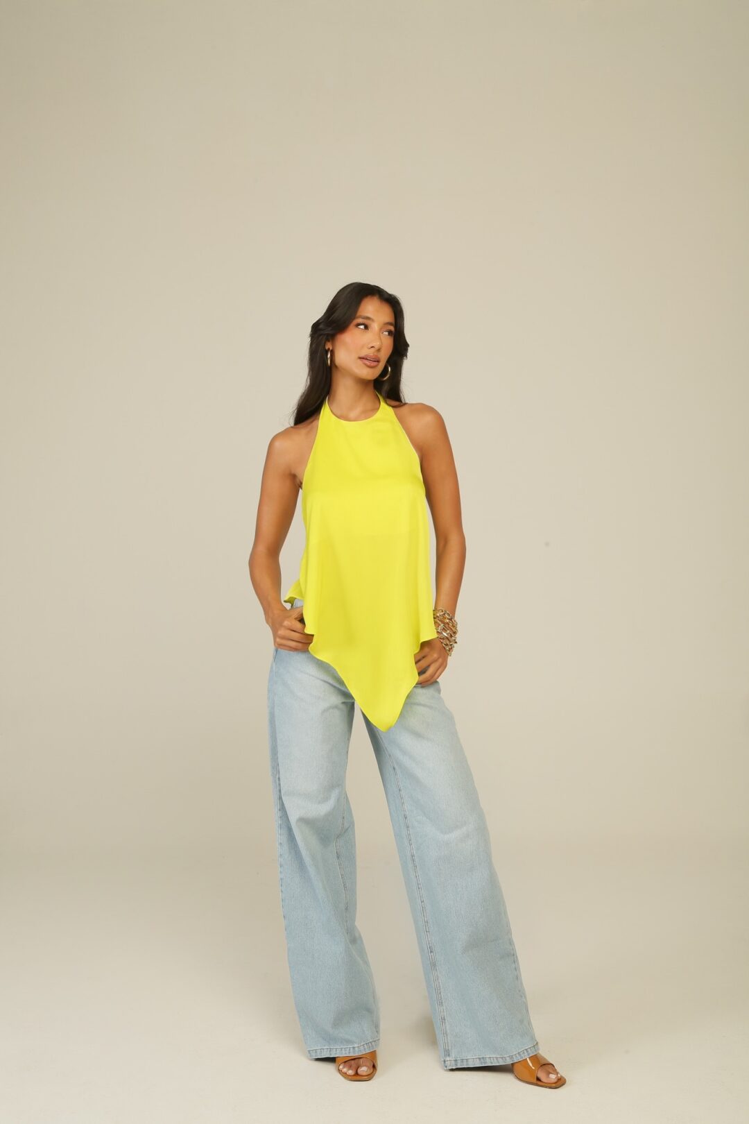 blusa frente única Ares