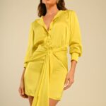 vestido chemise amarelo borogodó