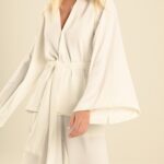 conjunto kimono franjas Amália