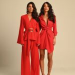 conjunto kimono vermelho Betina