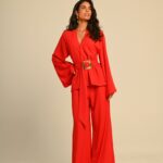 conjunto kimono vermelho Betina