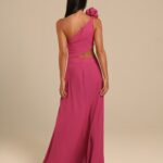 vestido longo recortes Fleur