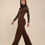 Conjunto marrom ton sur ton identidade