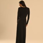 vestido longo jersey Ares