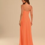 conjunto bata e calça crepe laranja Apricot