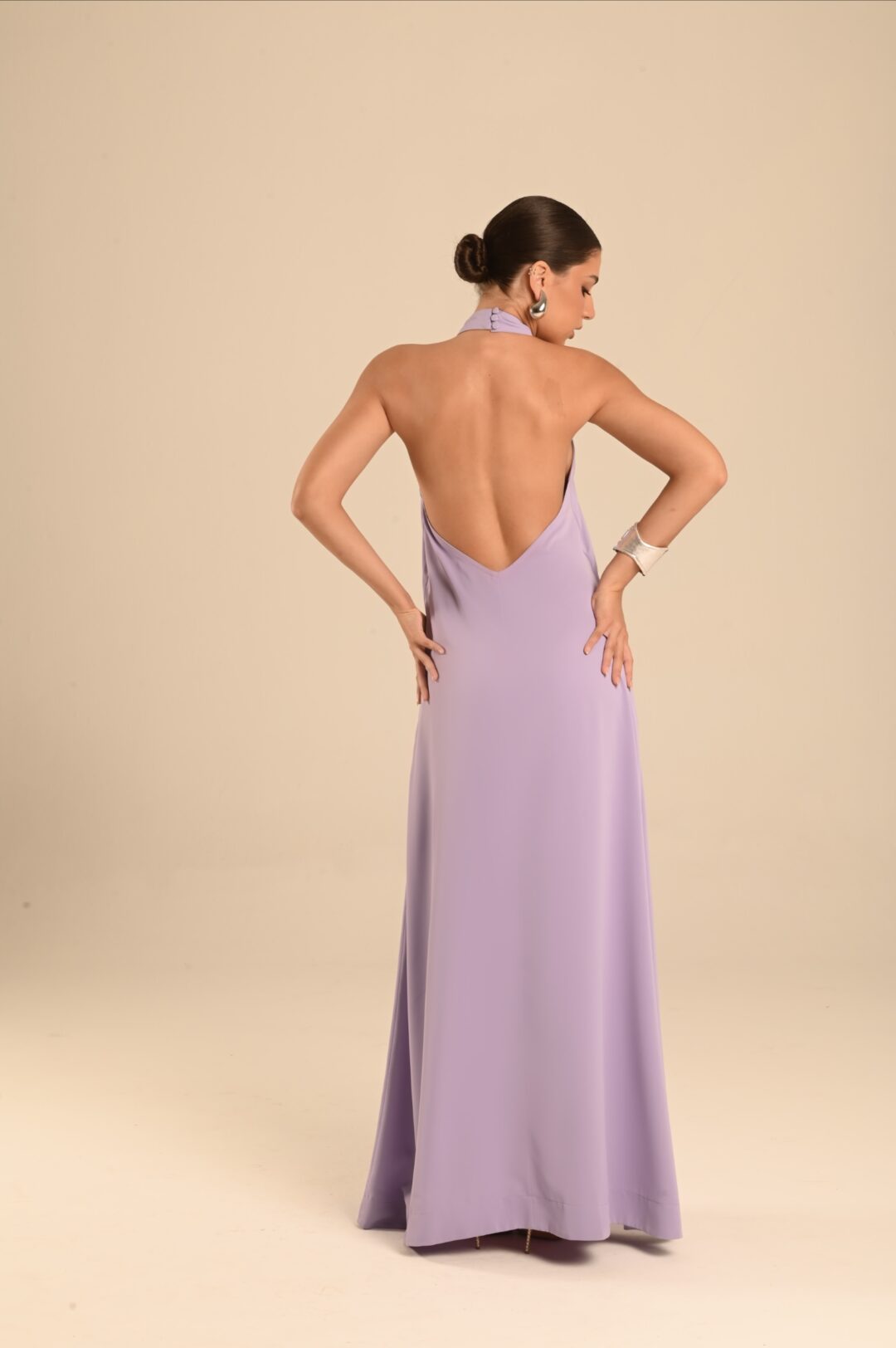 vestido longo lavanda brasilidades