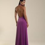 VESTIDO LONGO DIVINO MARAVILHOSO FÚCSIA