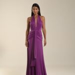 VESTIDO LONGO DIVINO MARAVILHOSO FÚCSIA