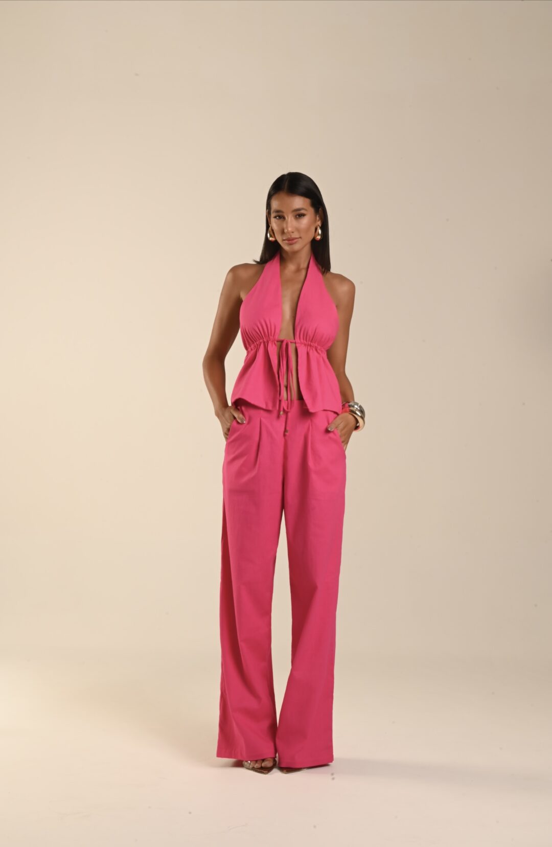 CONJUNTO LINHO BABY PINK