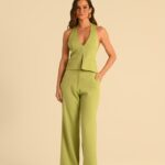 conjunto verde alfaiataria Isadora
