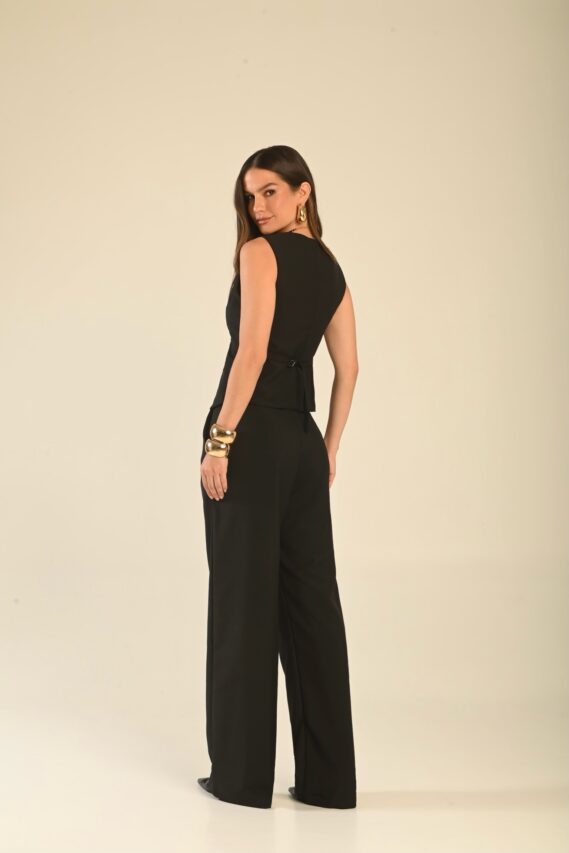 Conjunto alfaiataria preto ônix