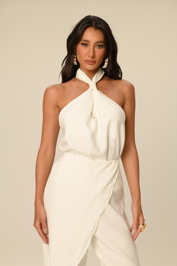 Conjunto calça envelope e blusa Silvia