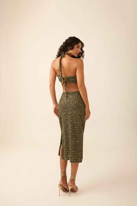 vestido argolas bordado orla