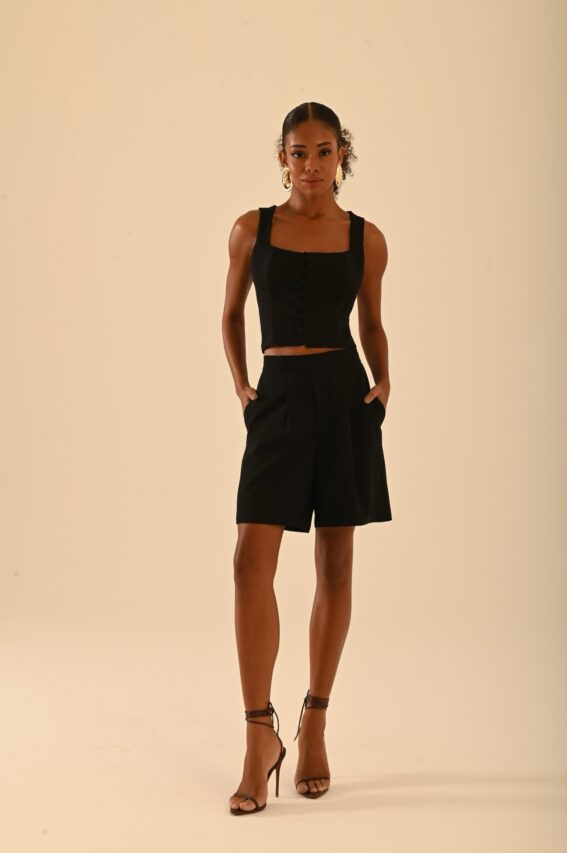conjunto alfaiataria preto Nina
